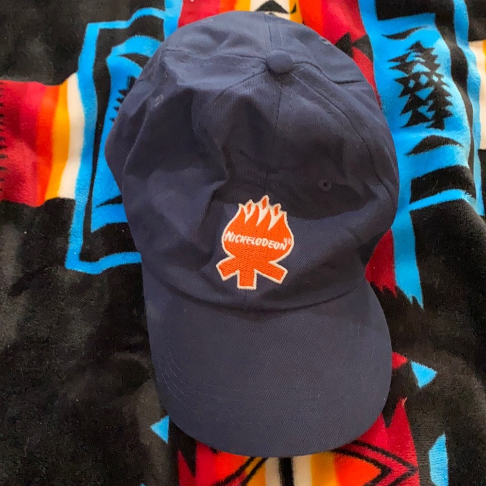 Nickelodeon camp hat SnapBack never worn 90s
